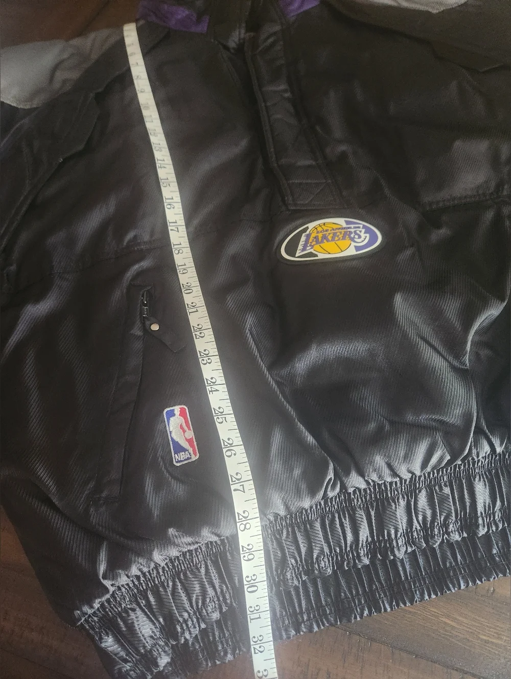 Lakers 90's Vintage Puff Starter Coat XL
